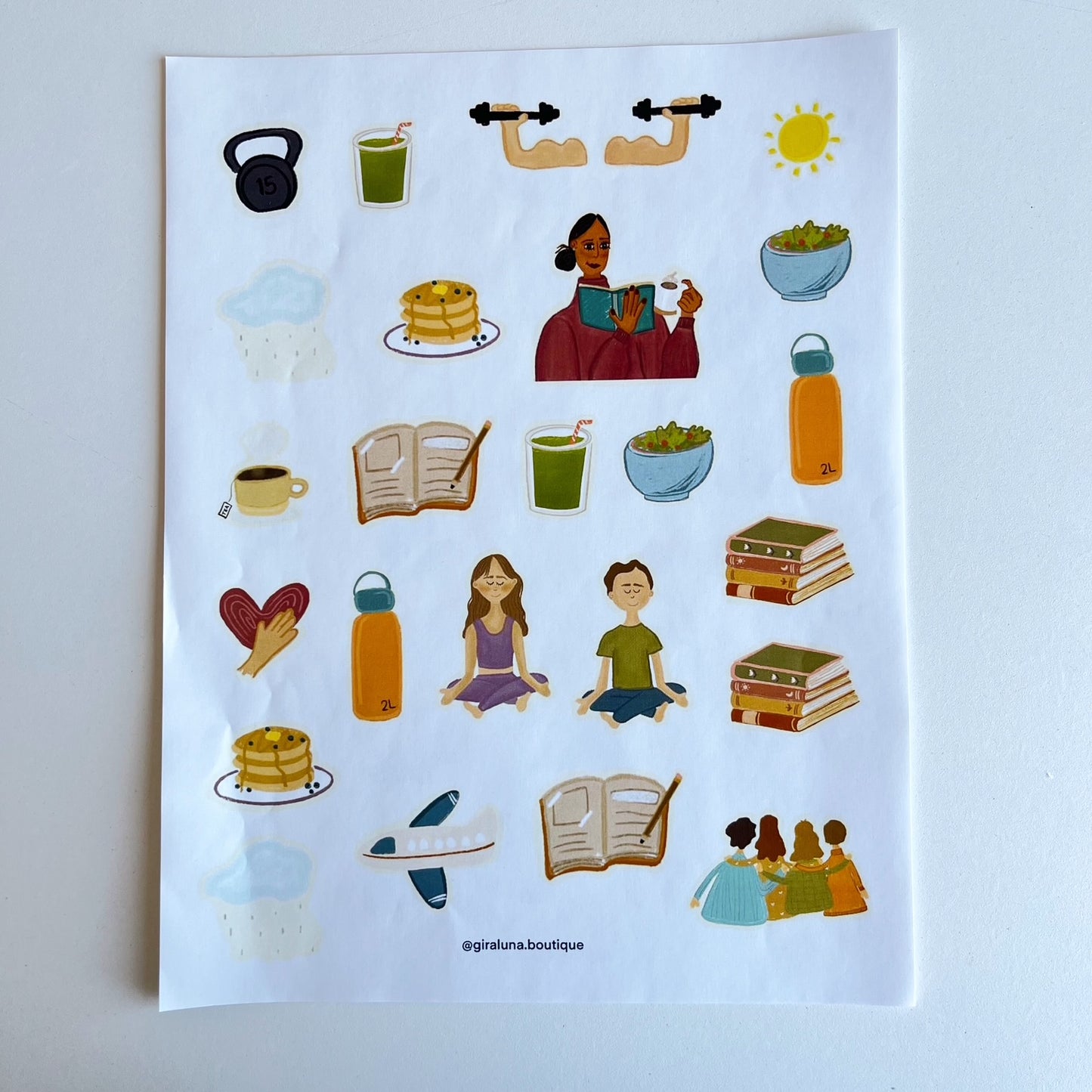 Stickers para tu journal