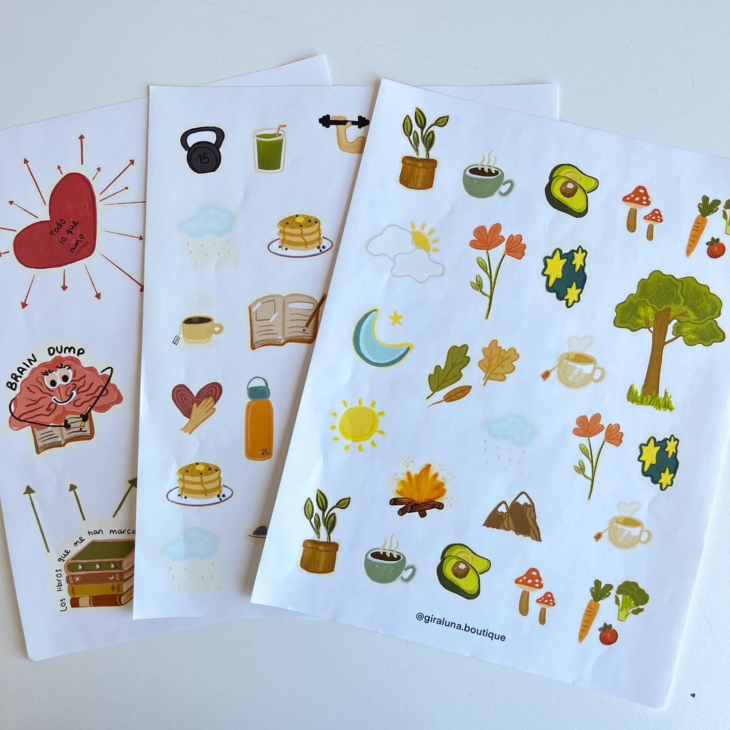 Stickers para tu journal