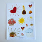 Stickers para tu journal